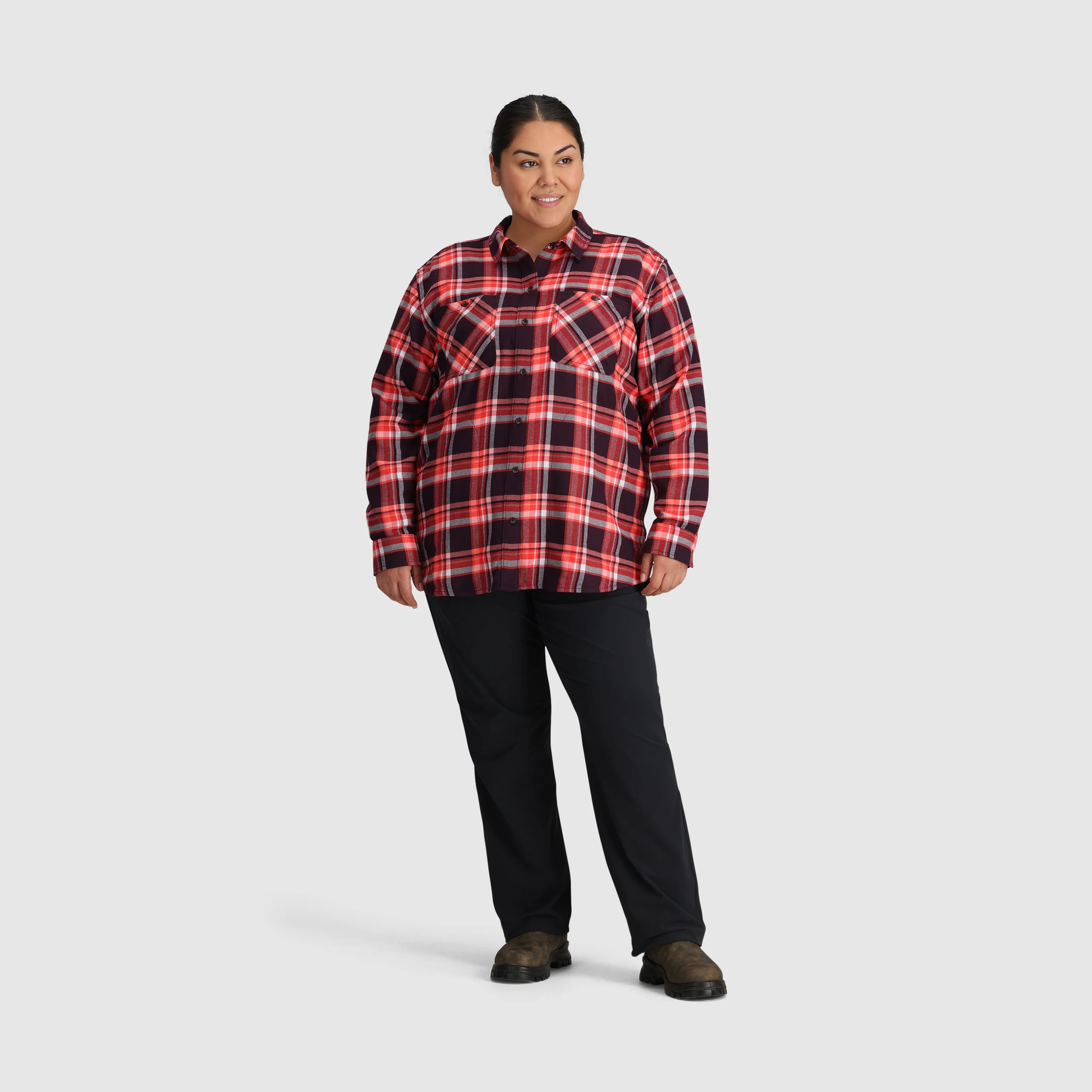 Women's Feedback Flannel Twill Shirt-Plus - Image 14