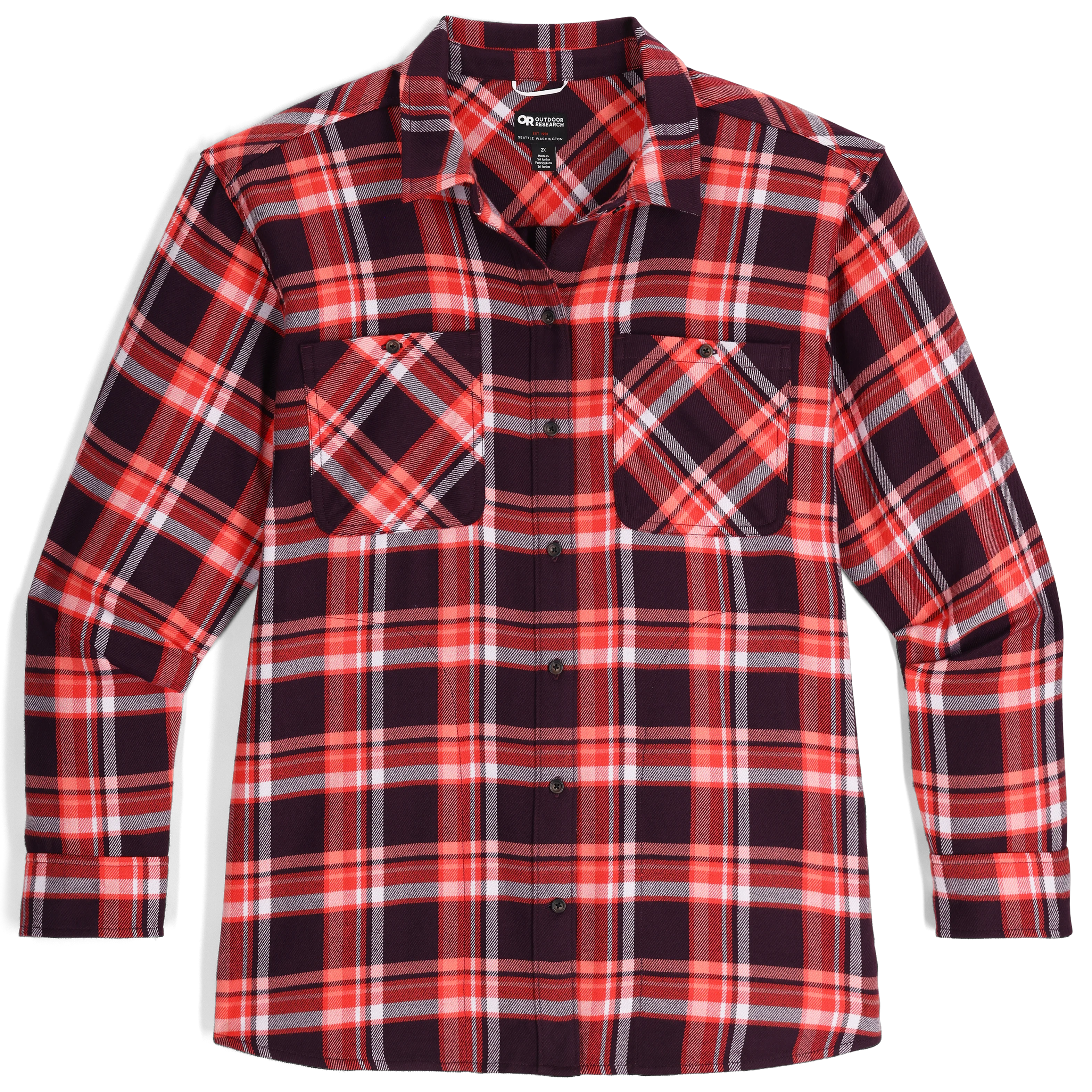 Women's Feedback Flannel Twill Shirt-Plus - Image 15