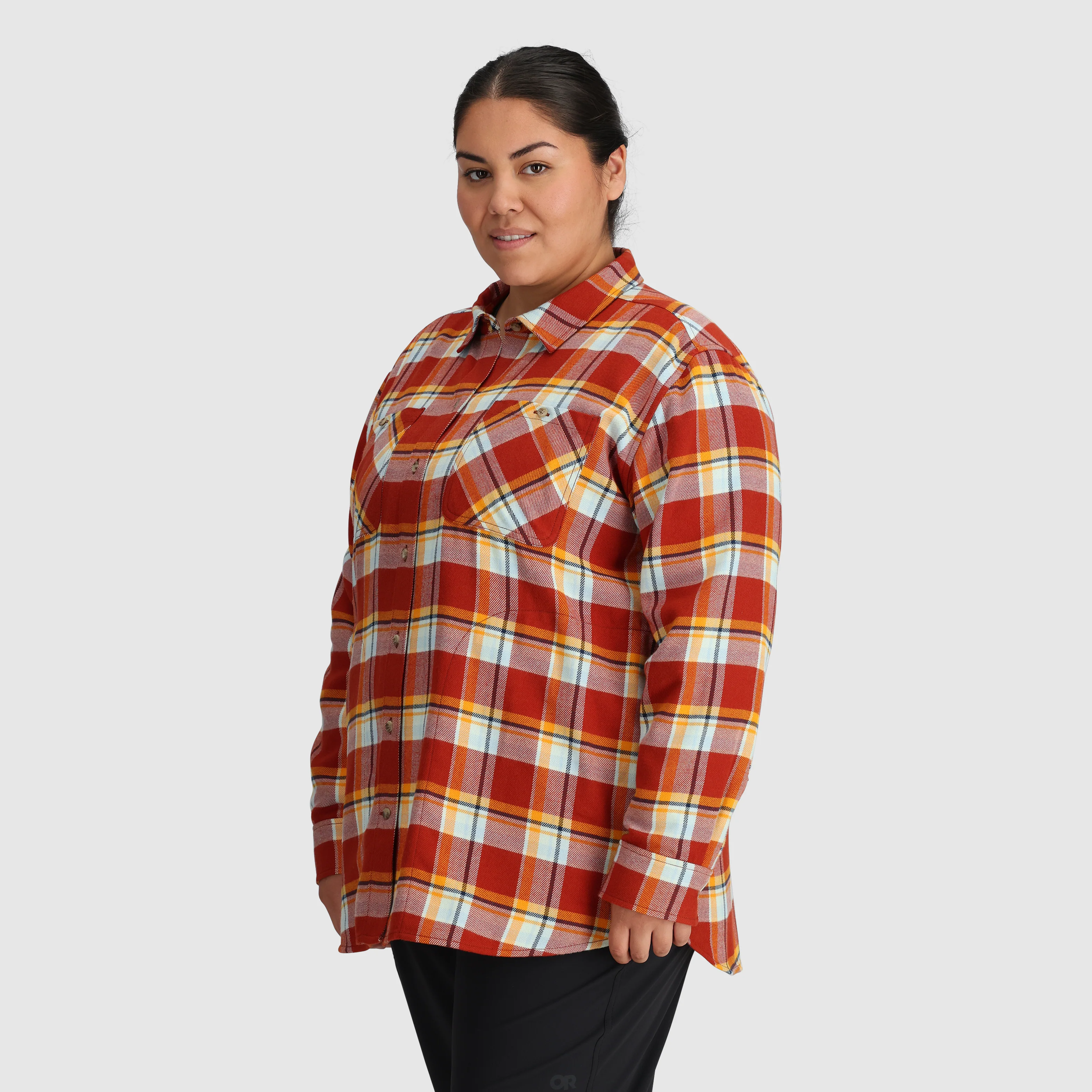 Women's Feedback Flannel Twill Shirt-Plus - Image 3