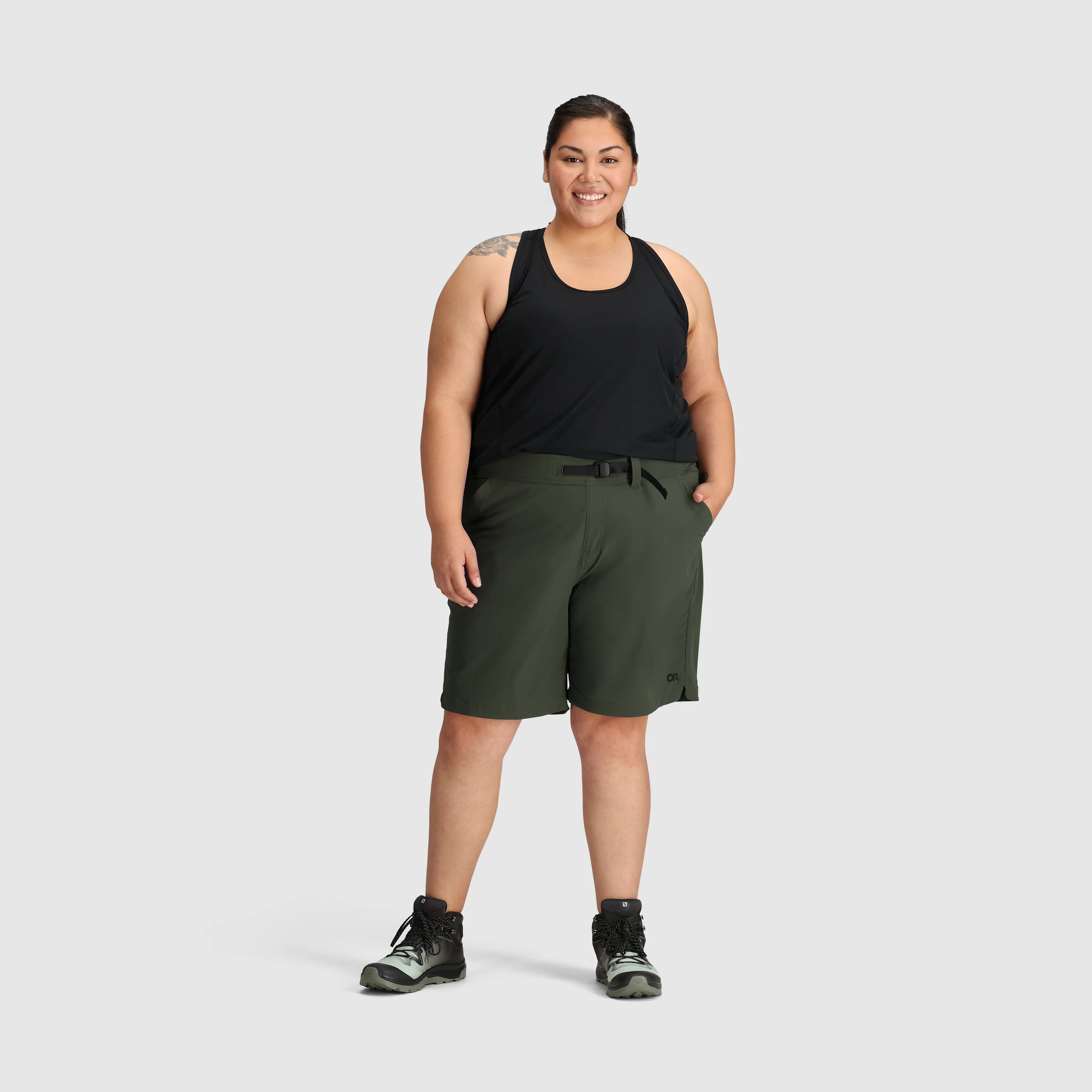 Women's Ferrosi Plus Size Shorts - 9" - Image 12