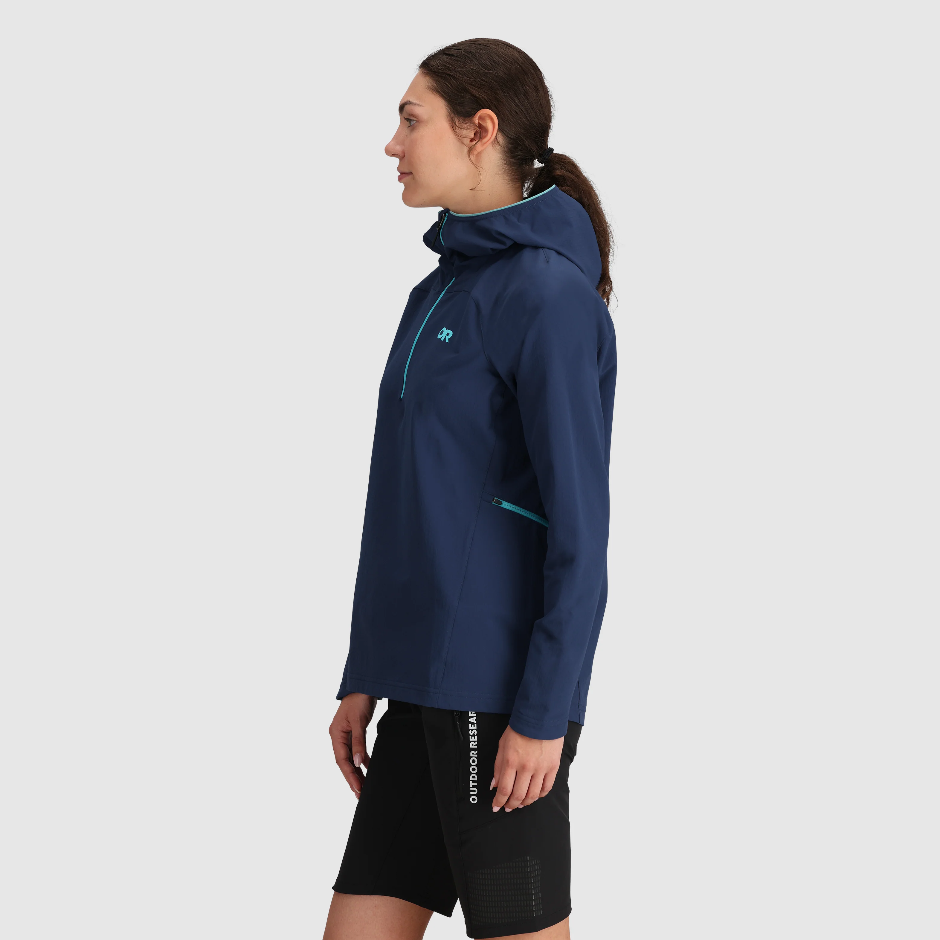 Women's Freewheel MTB Half Zip Hoodie - Image 25