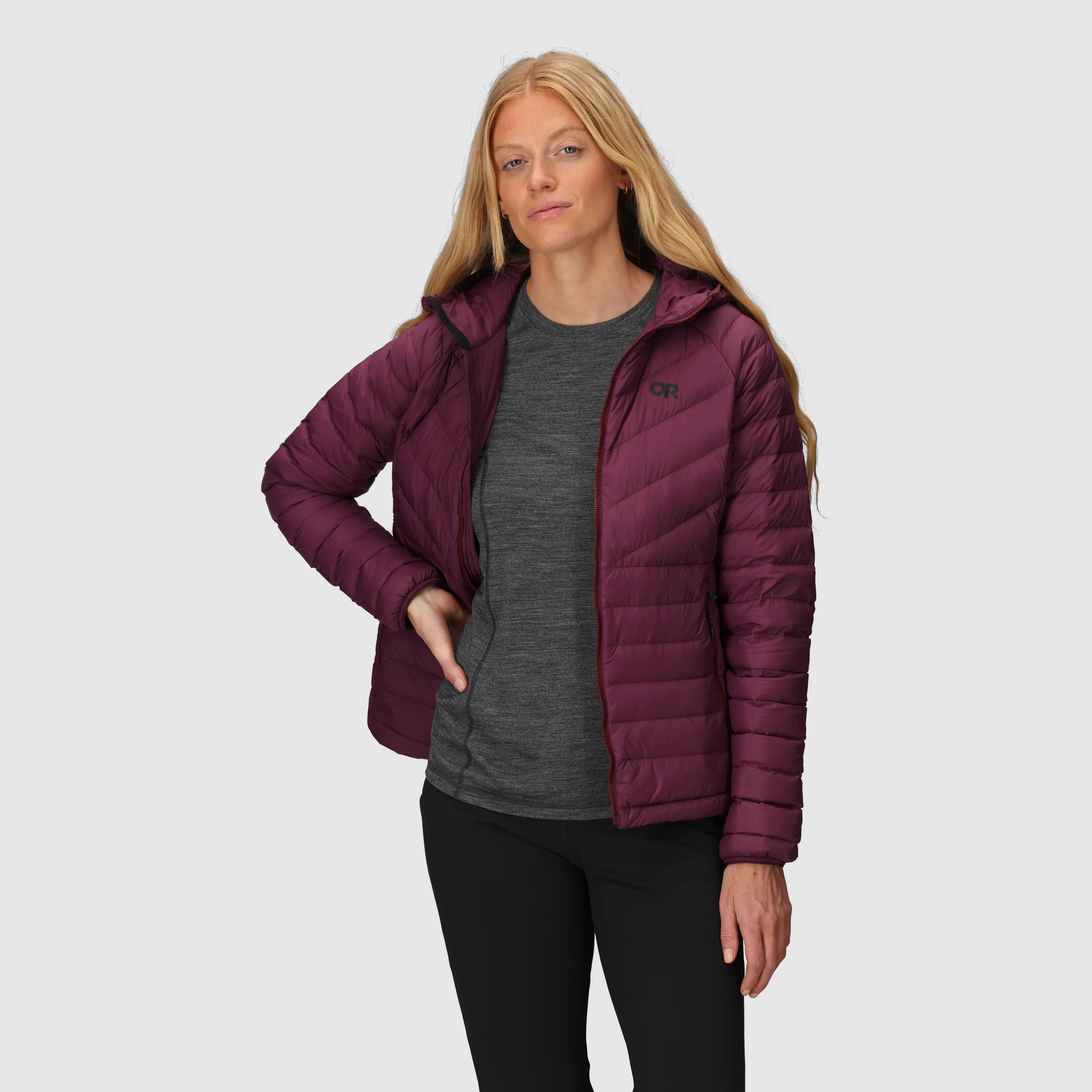 Women's Transcendent Down Hoodie - Image 10