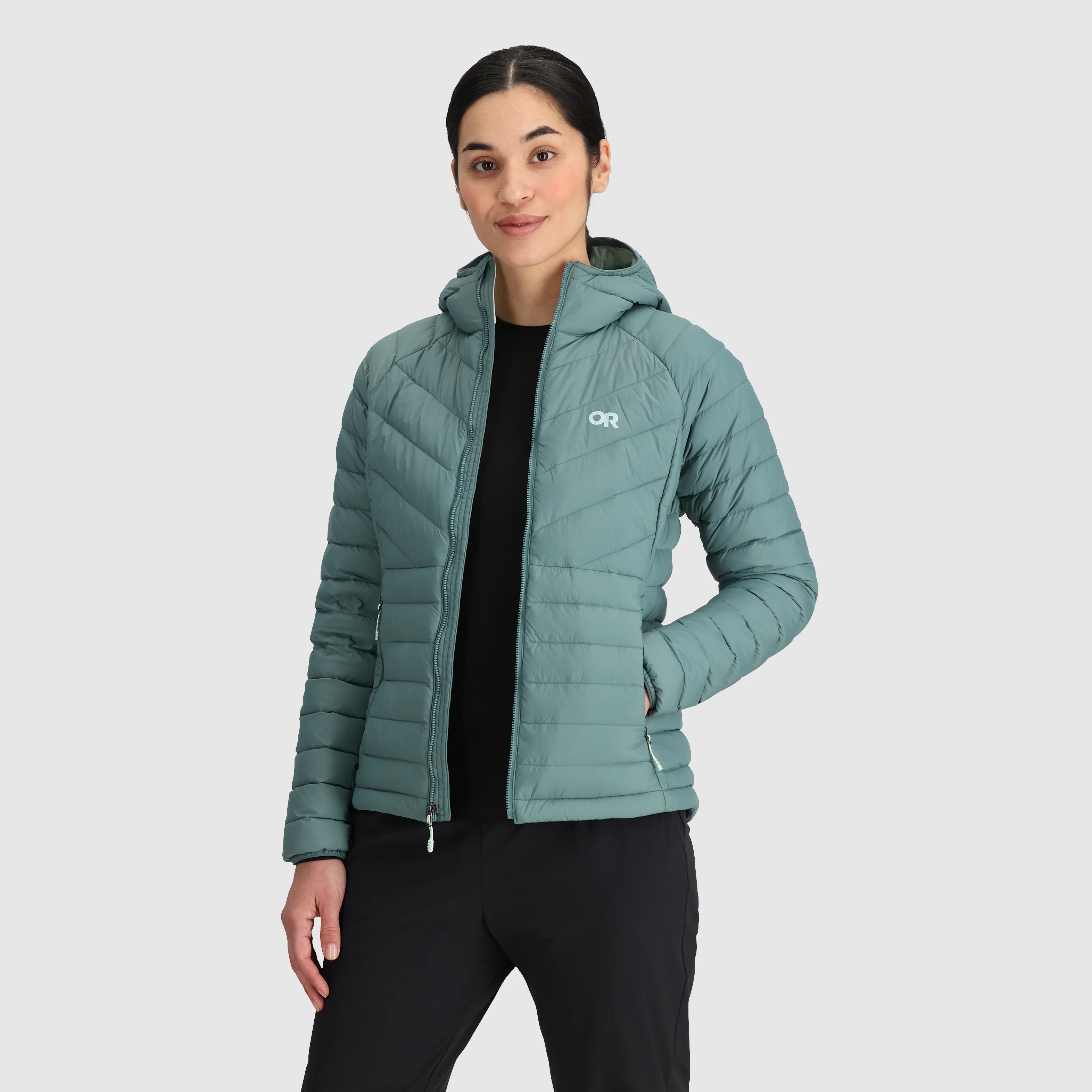 Women's Transcendent Down Hoodie - Image 28