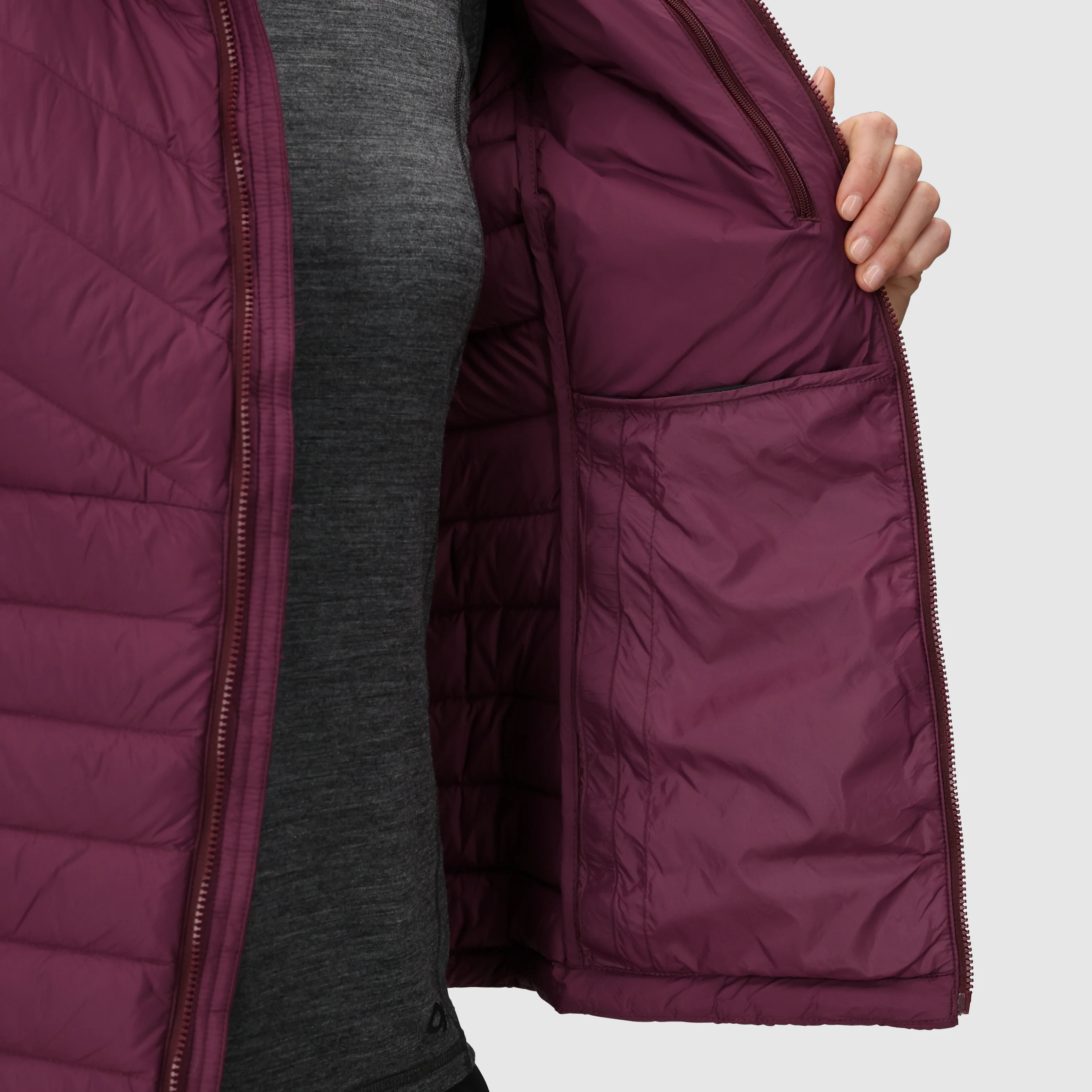 Women's Transcendent Down Hoodie - Image 47