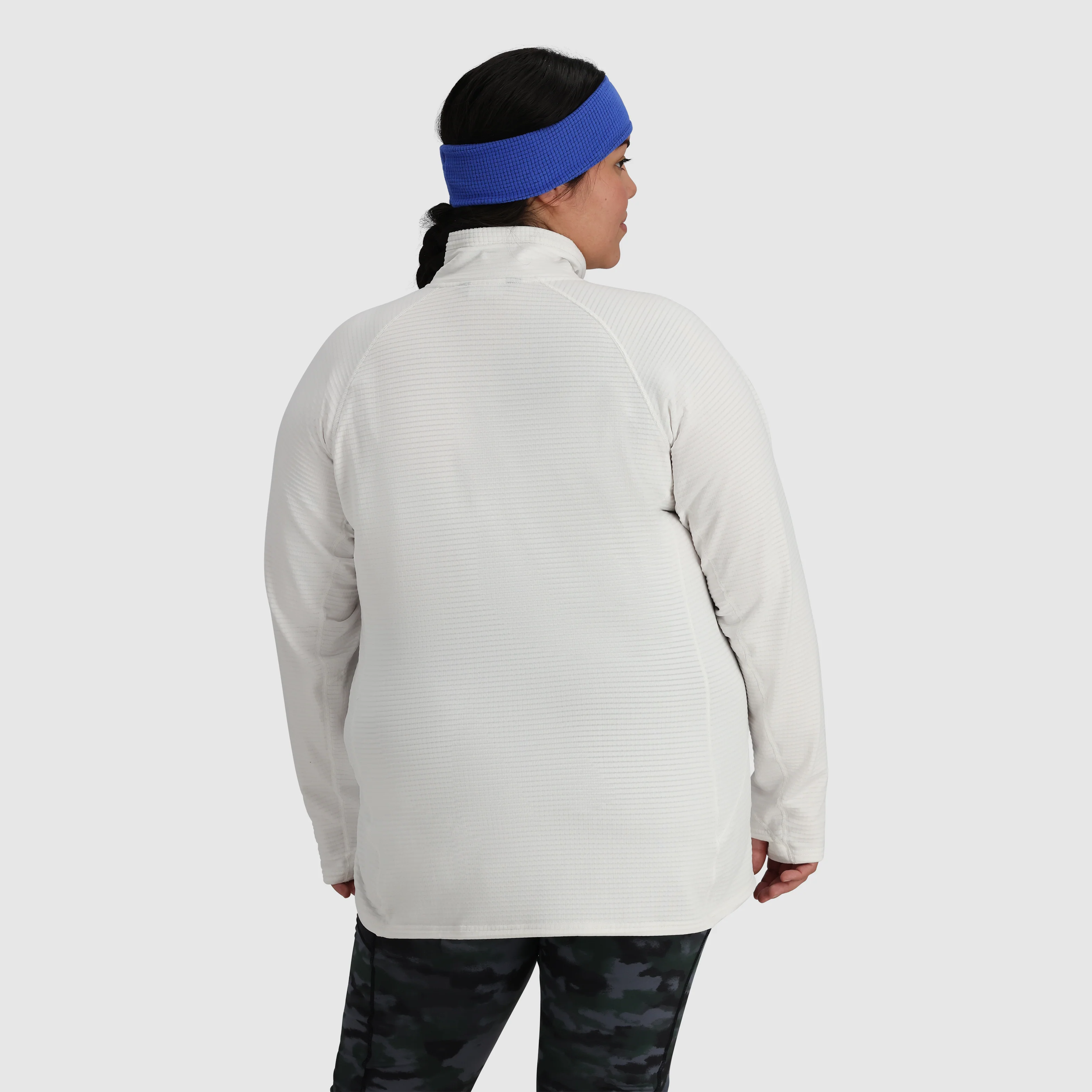 Women's Vigor Grid Fleece Half Zip-Plus - Image 10