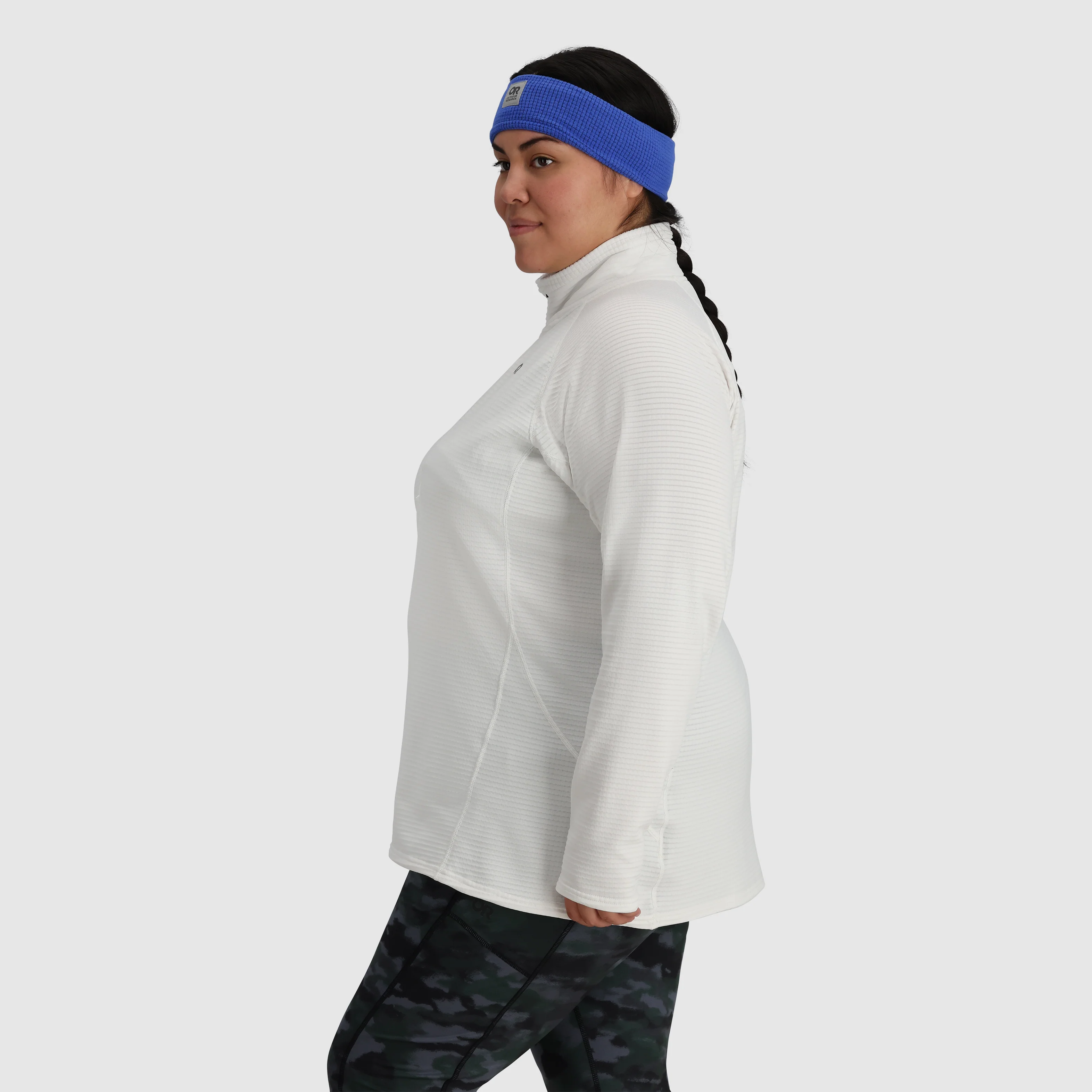 Women's Vigor Grid Fleece Half Zip-Plus - Image 11