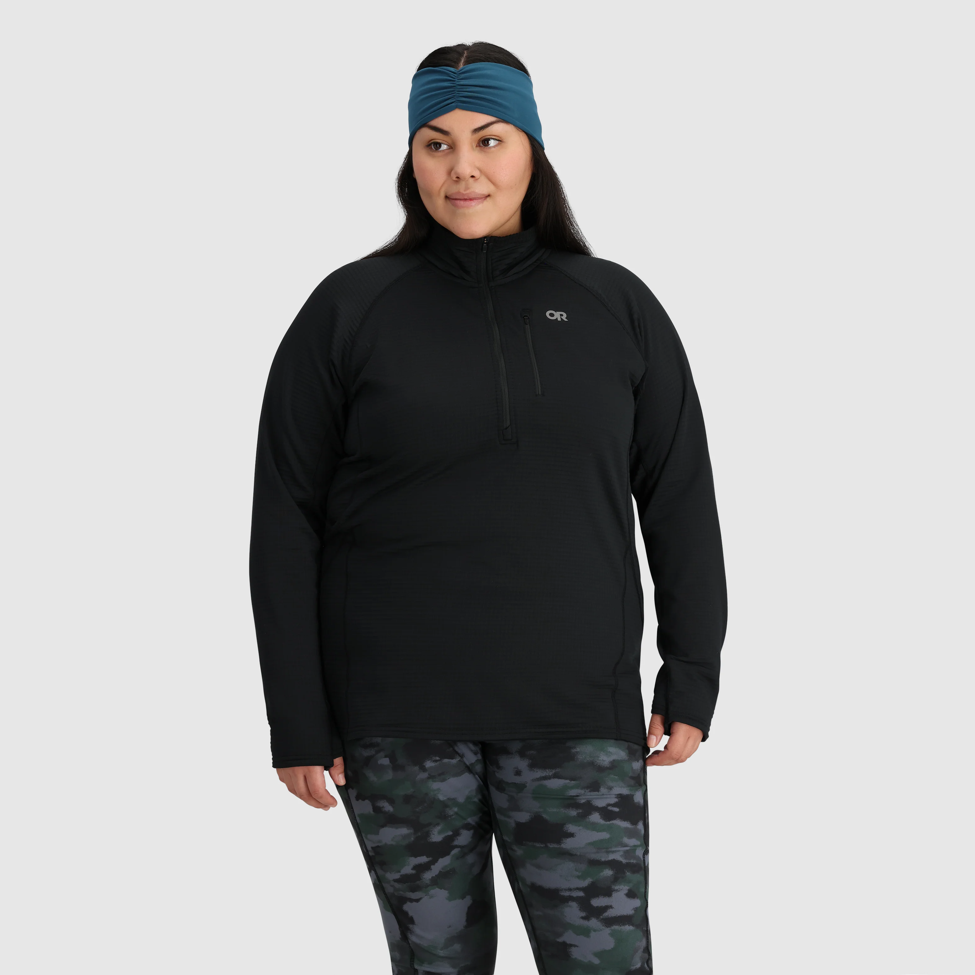 Women's Vigor Grid Fleece Half Zip-Plus - Image 14