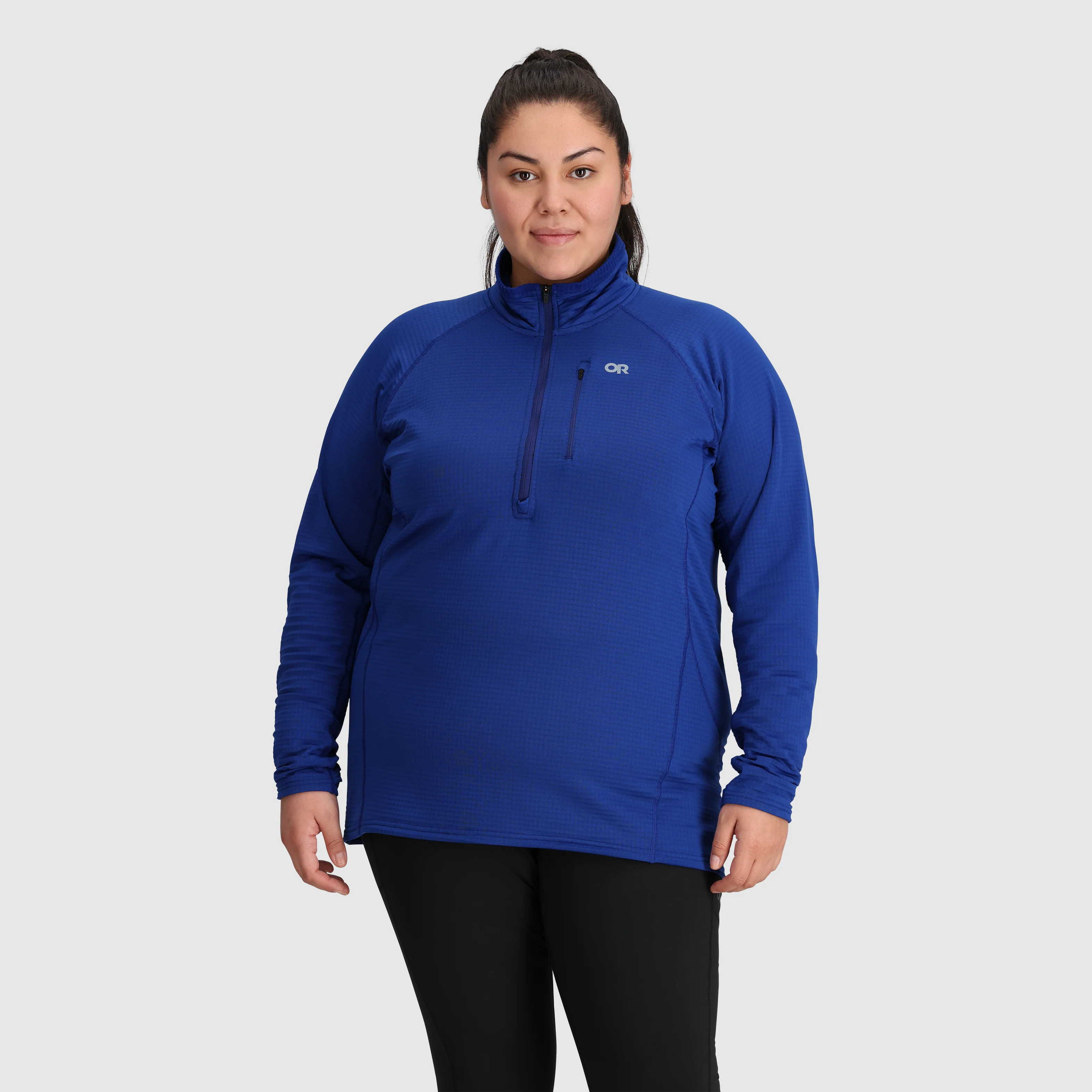 Women's Vigor Grid Fleece Half Zip-Plus - Image 2
