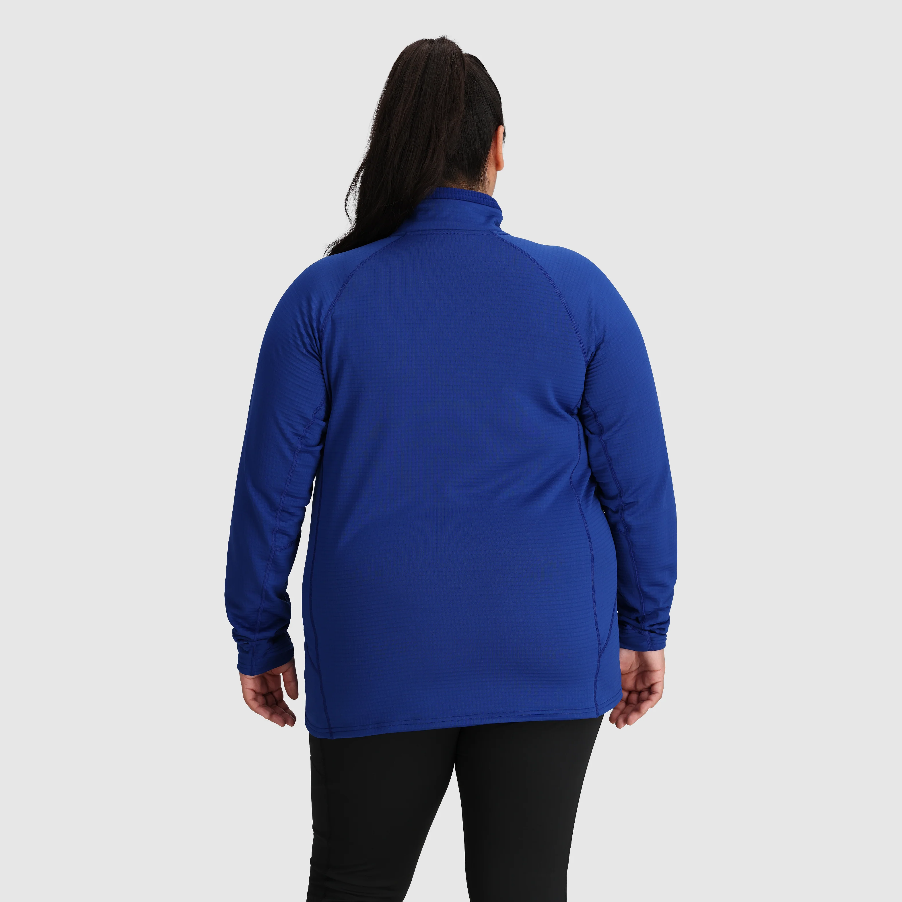 Women's Vigor Grid Fleece Half Zip-Plus - Image 3