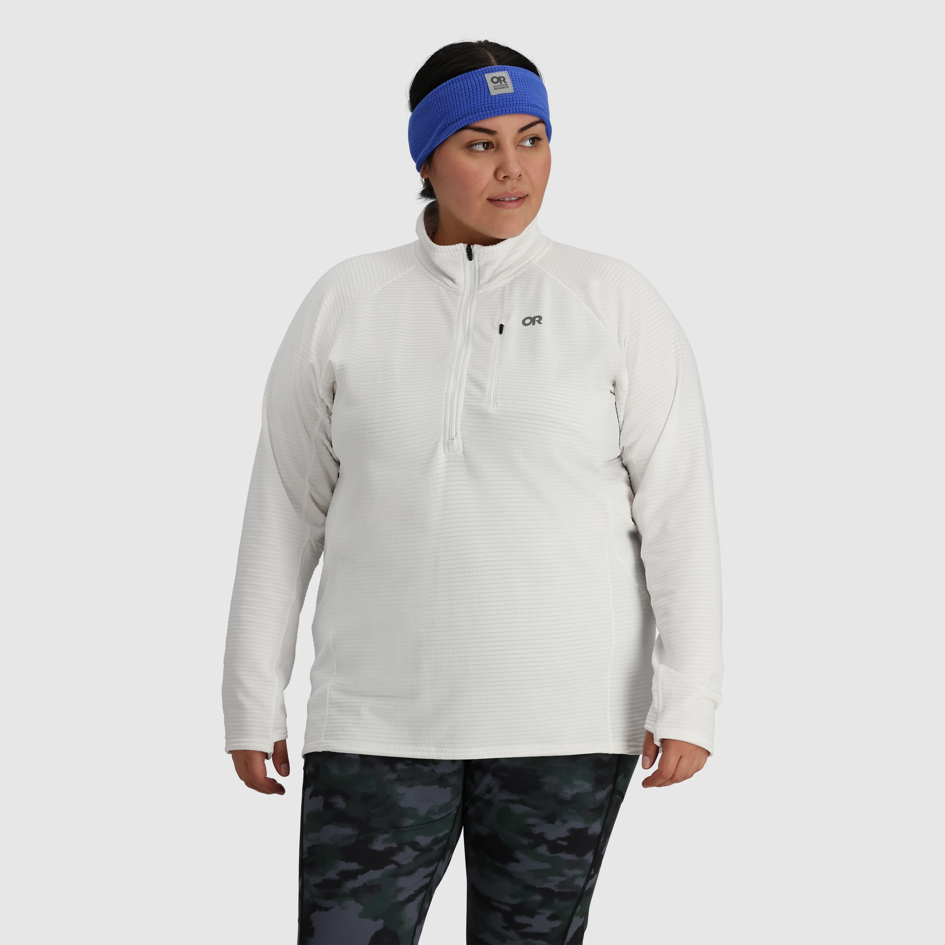 Women's Vigor Grid Fleece Half Zip-Plus - Image 9