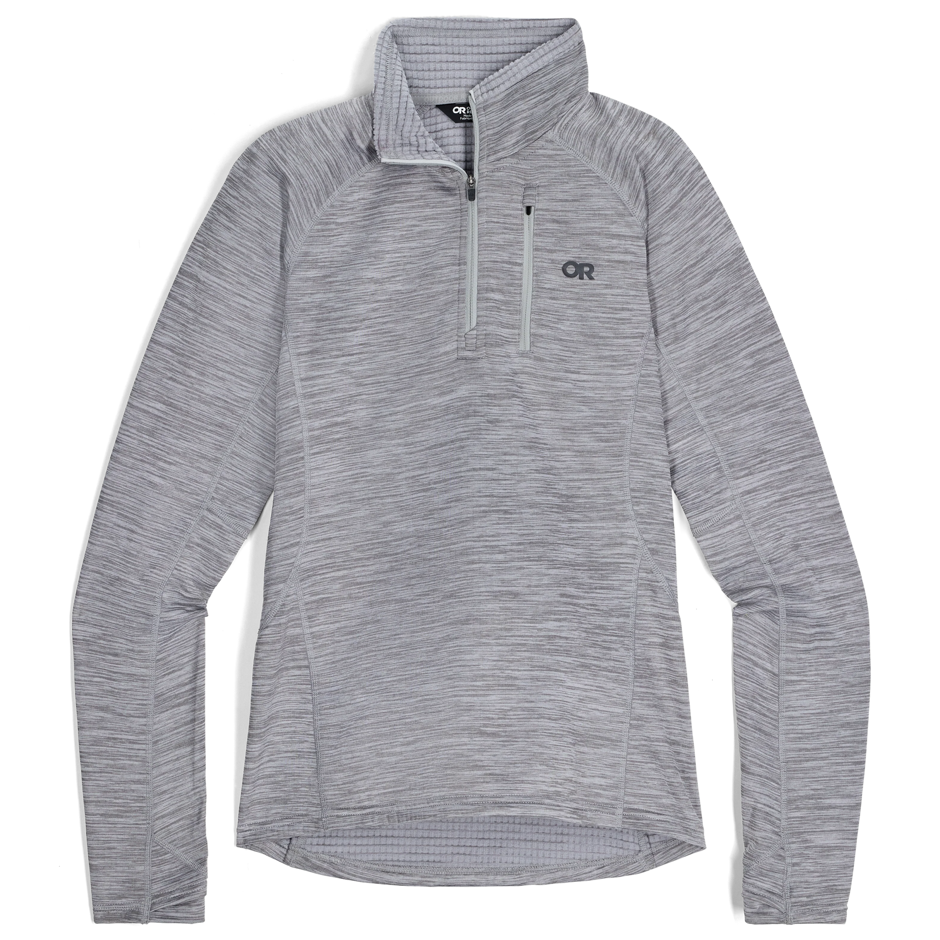 Women's Vigor Grid Fleece Quarter Zip - Image 10