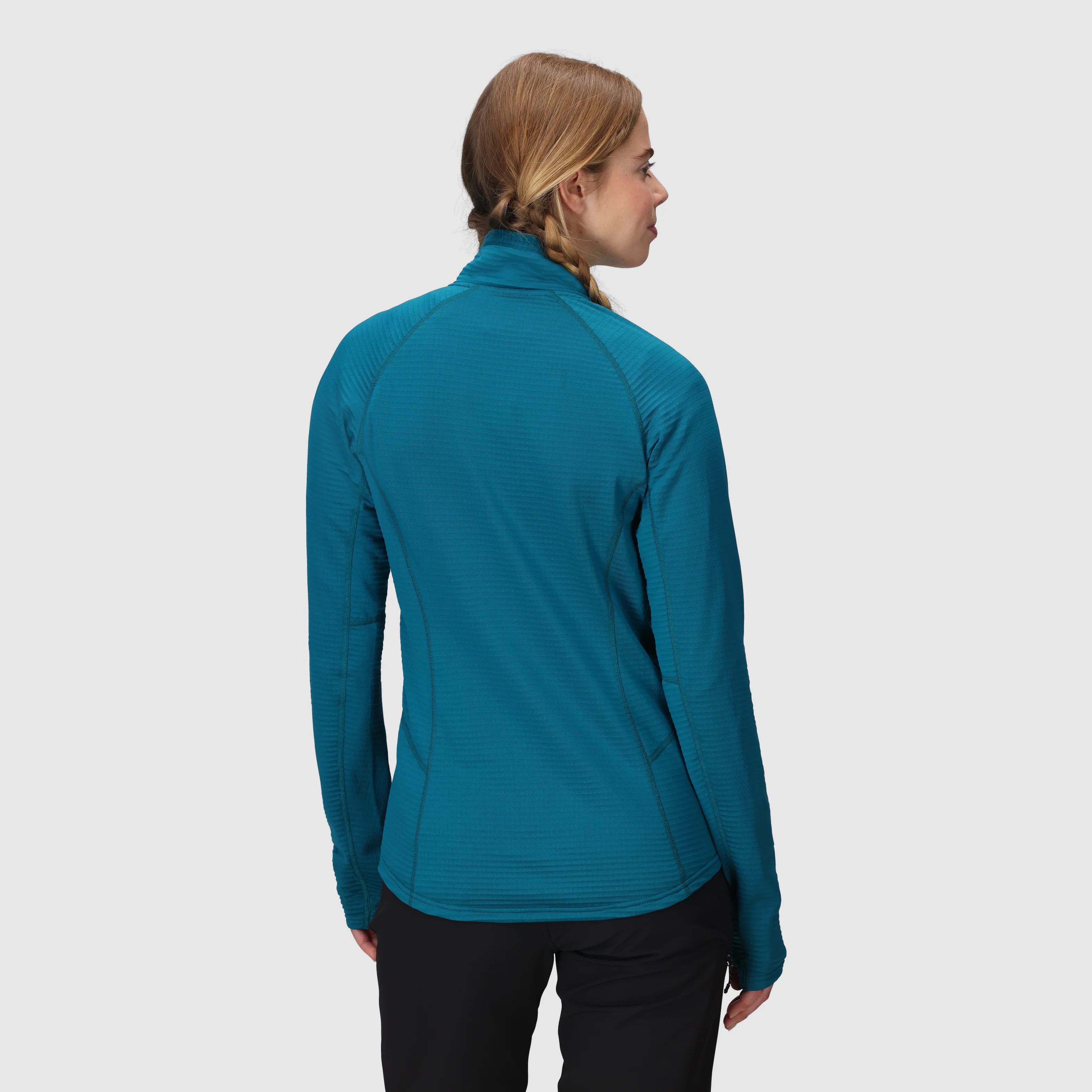 Women's Vigor Grid Fleece Quarter Zip - Image 12