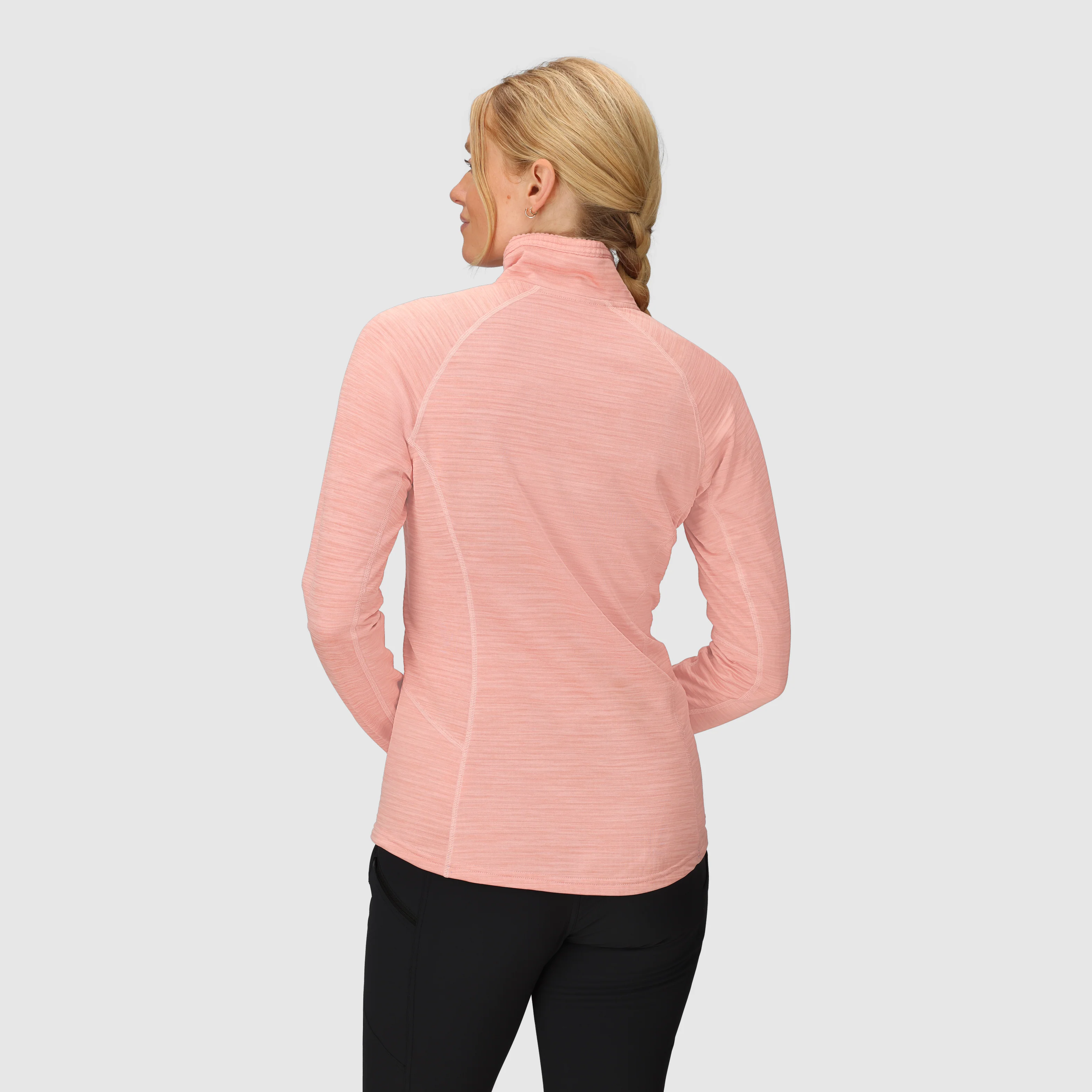 Women's Vigor Grid Fleece Quarter Zip - Image 17