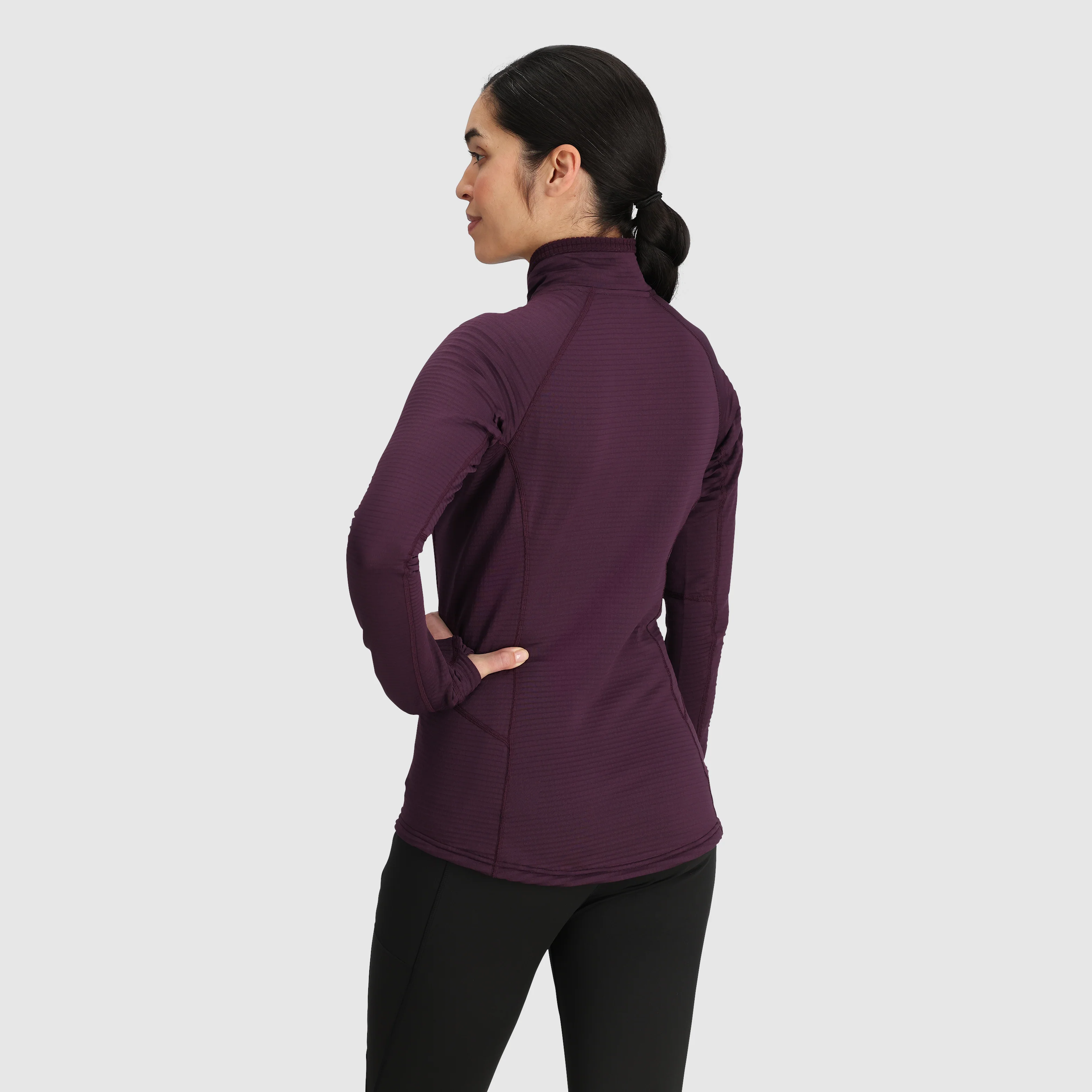 Women's Vigor Grid Fleece Quarter Zip - Image 22