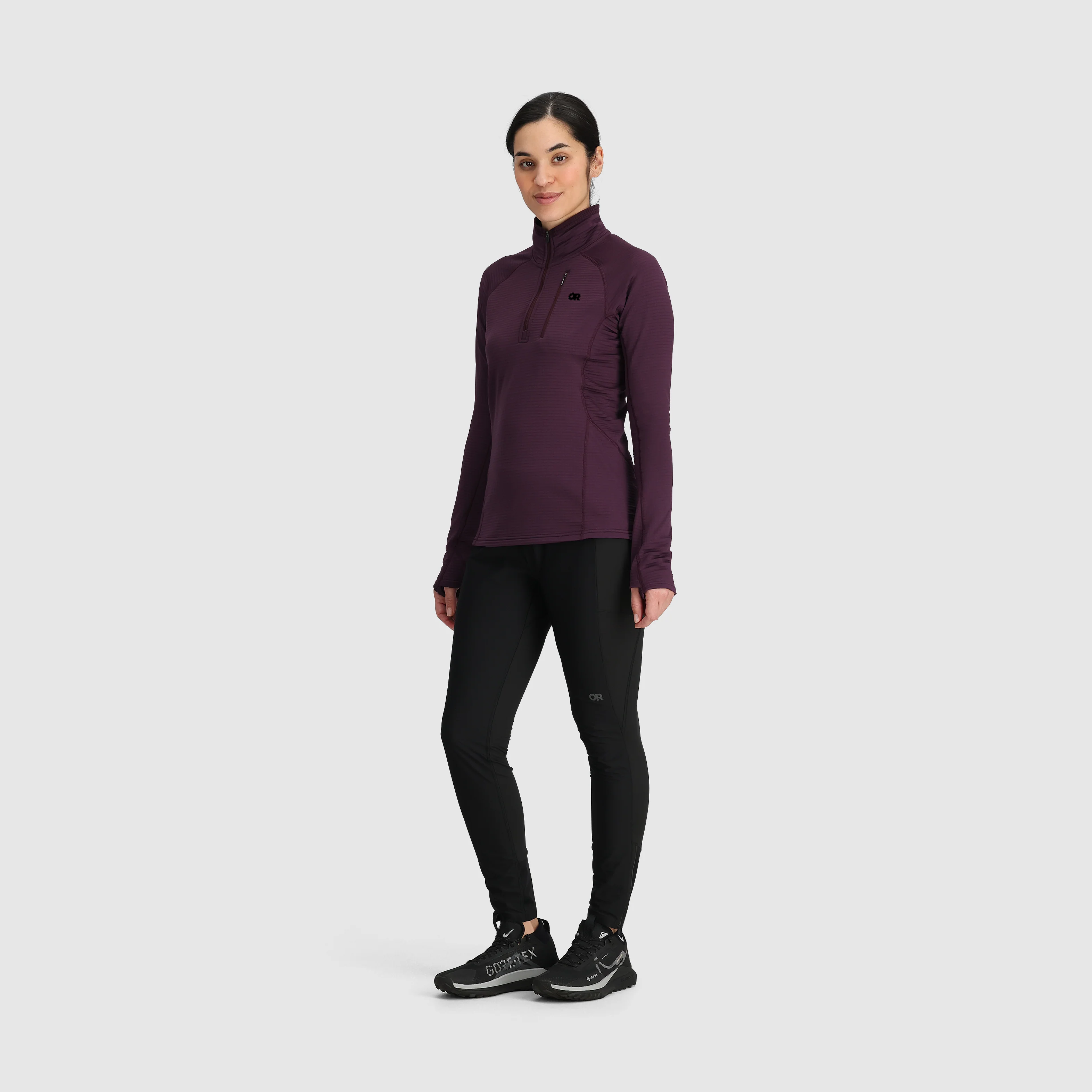 Women's Vigor Grid Fleece Quarter Zip - Image 24