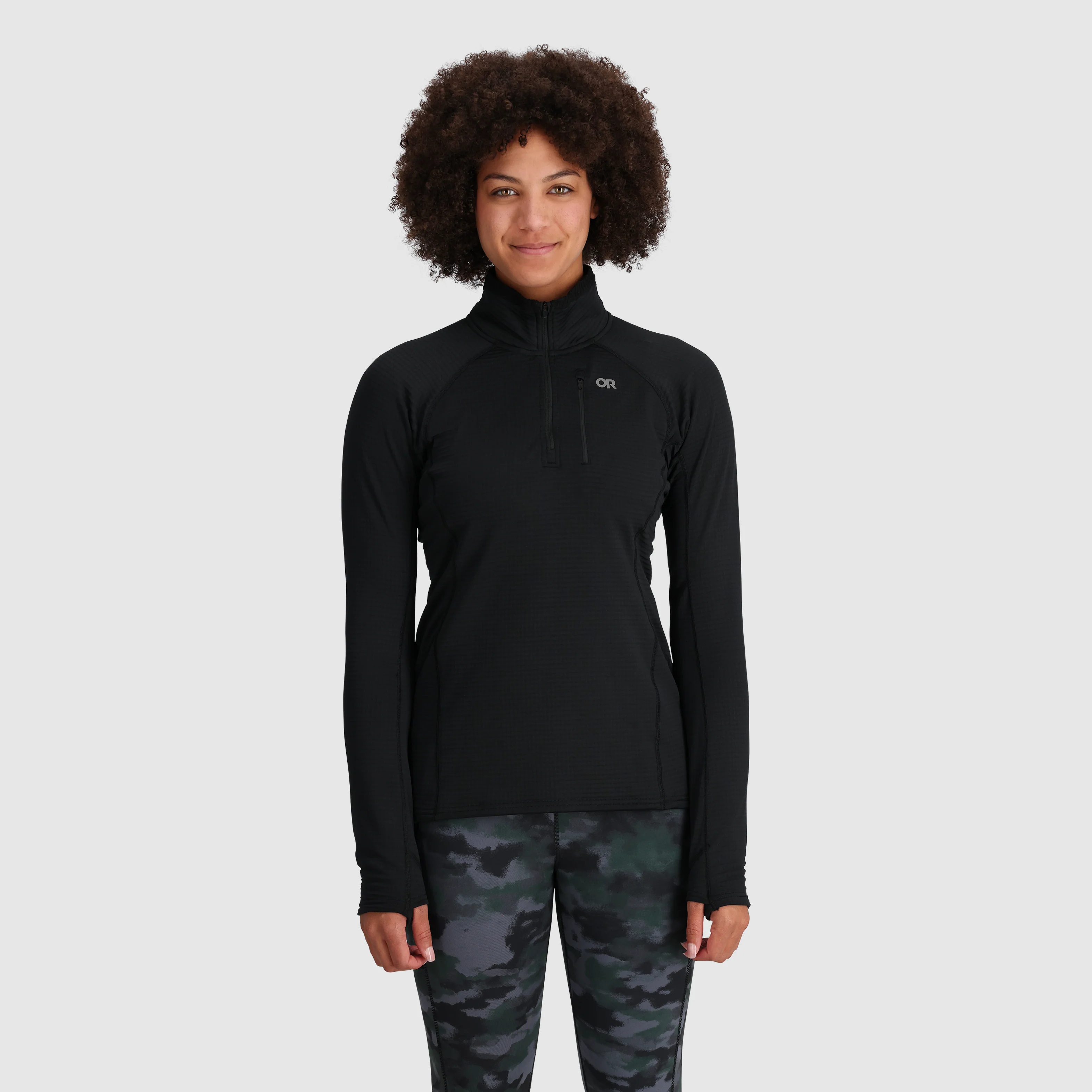 Women's Vigor Grid Fleece Quarter Zip - Image 26