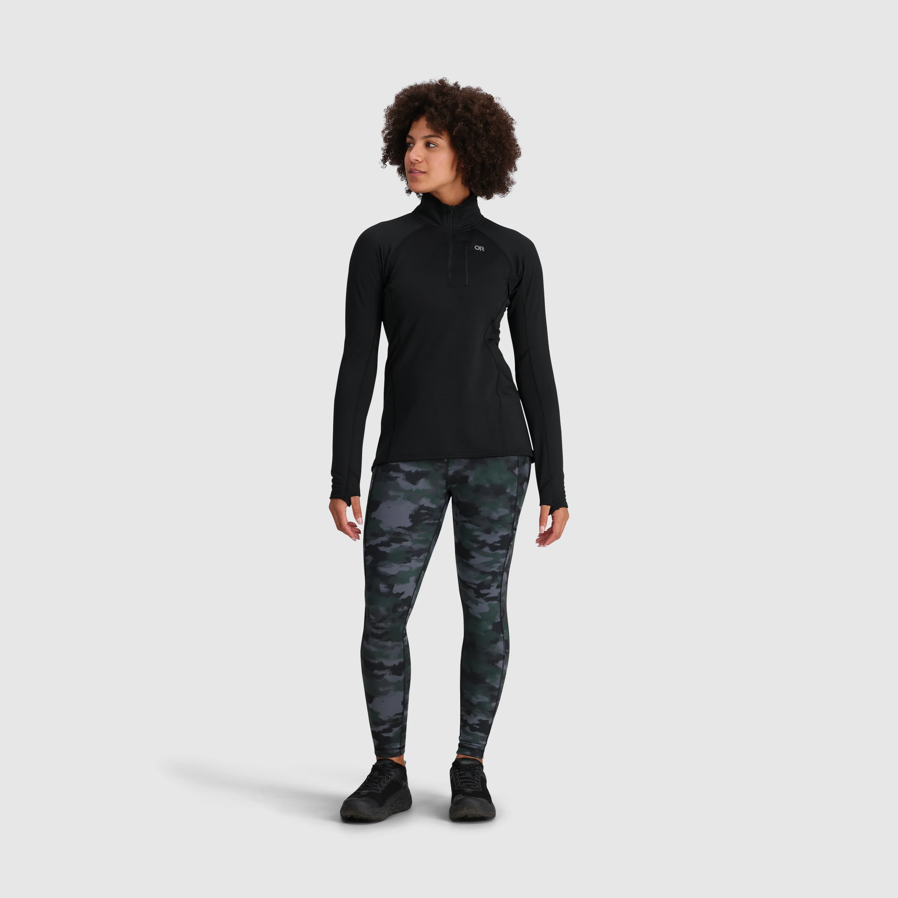 Women's Vigor Grid Fleece Quarter Zip - Image 29