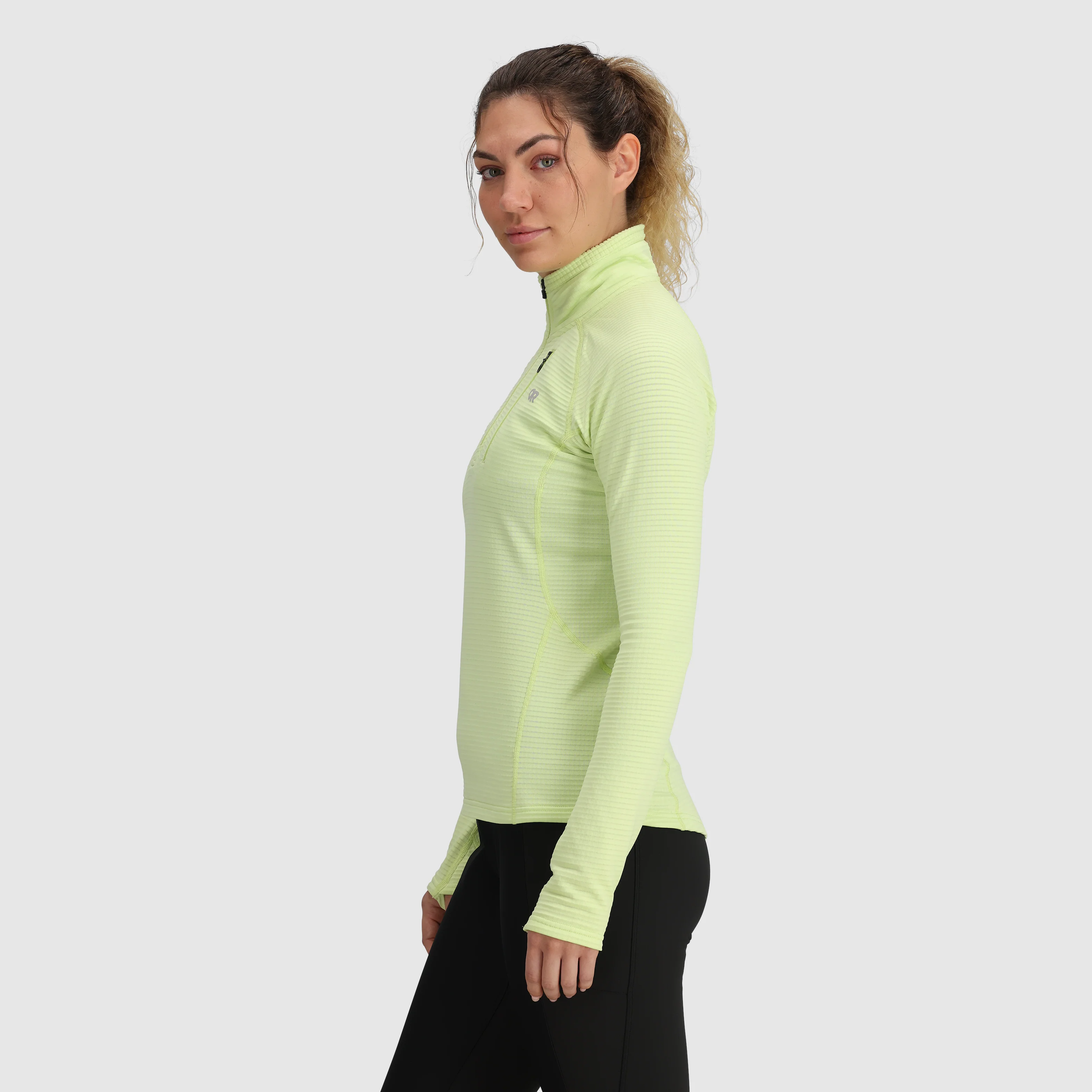 Women's Vigor Grid Fleece Quarter Zip - Image 33
