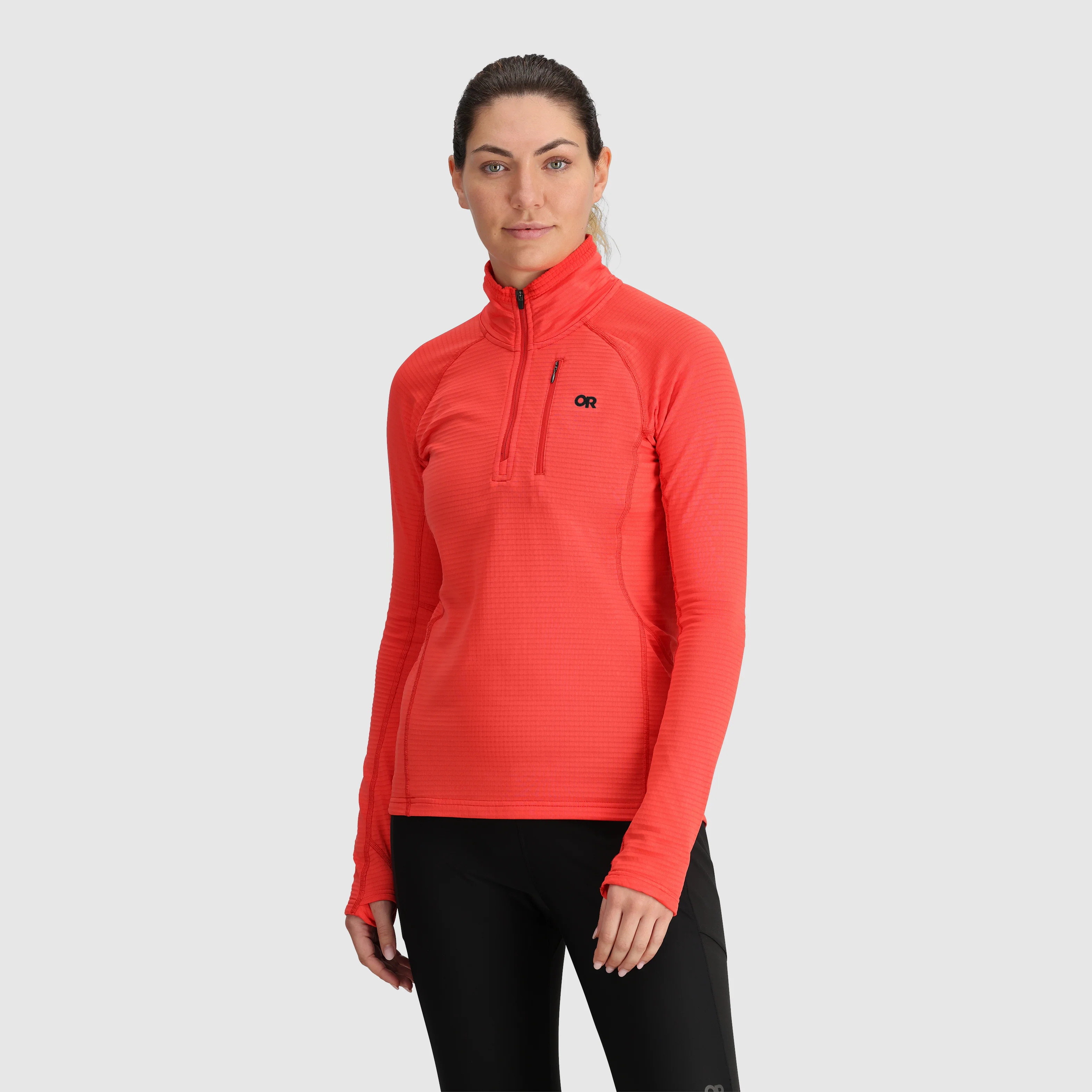Women's Vigor Grid Fleece Quarter Zip - Image 43