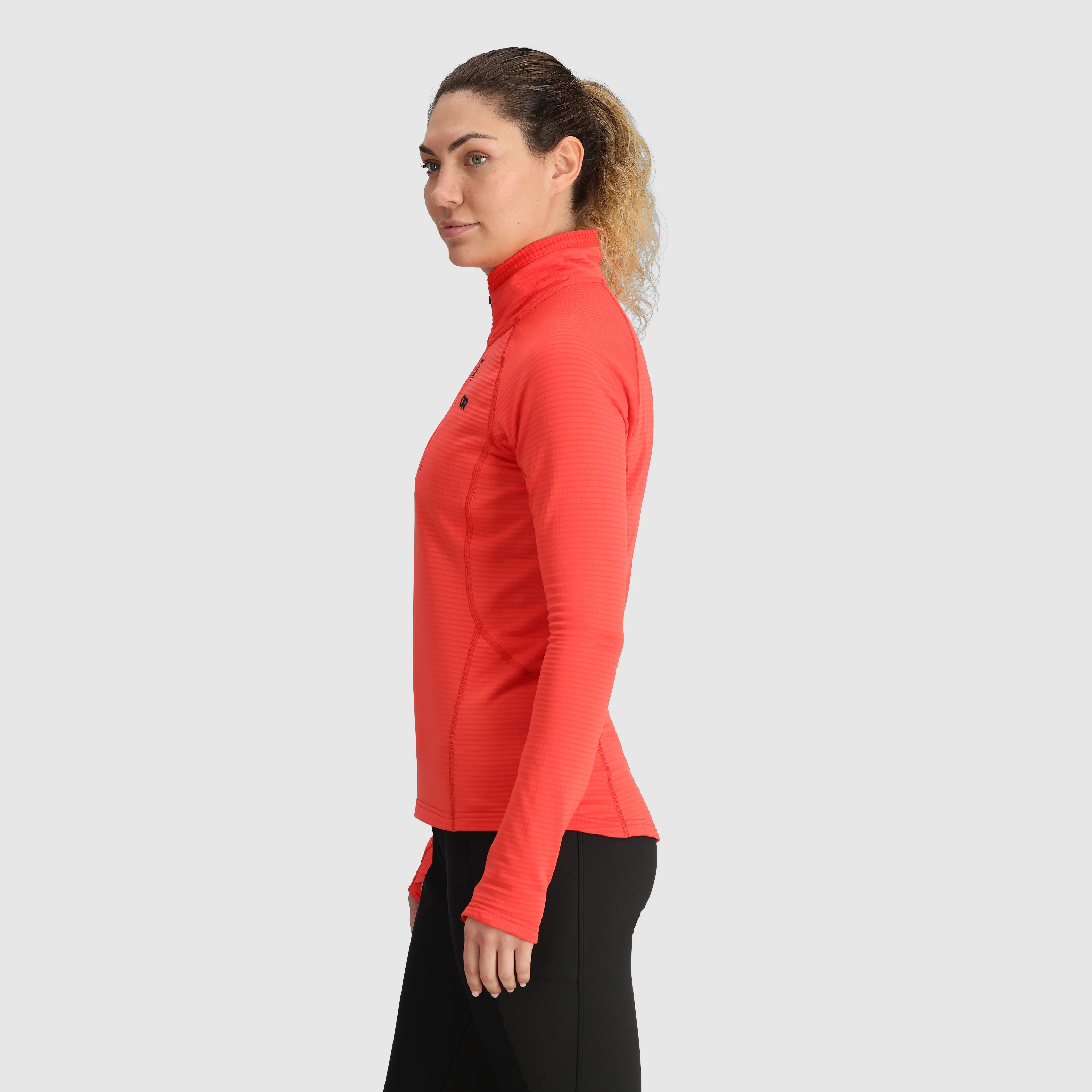 Women's Vigor Grid Fleece Quarter Zip - Image 45