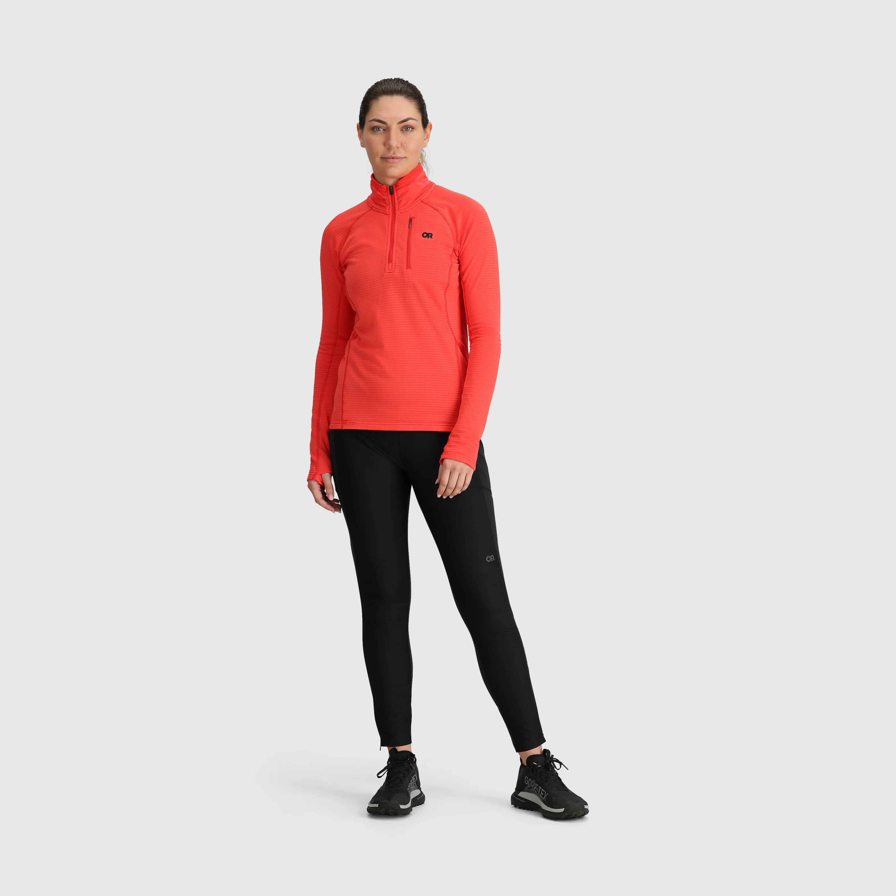 Women's Vigor Grid Fleece Quarter Zip - Image 46