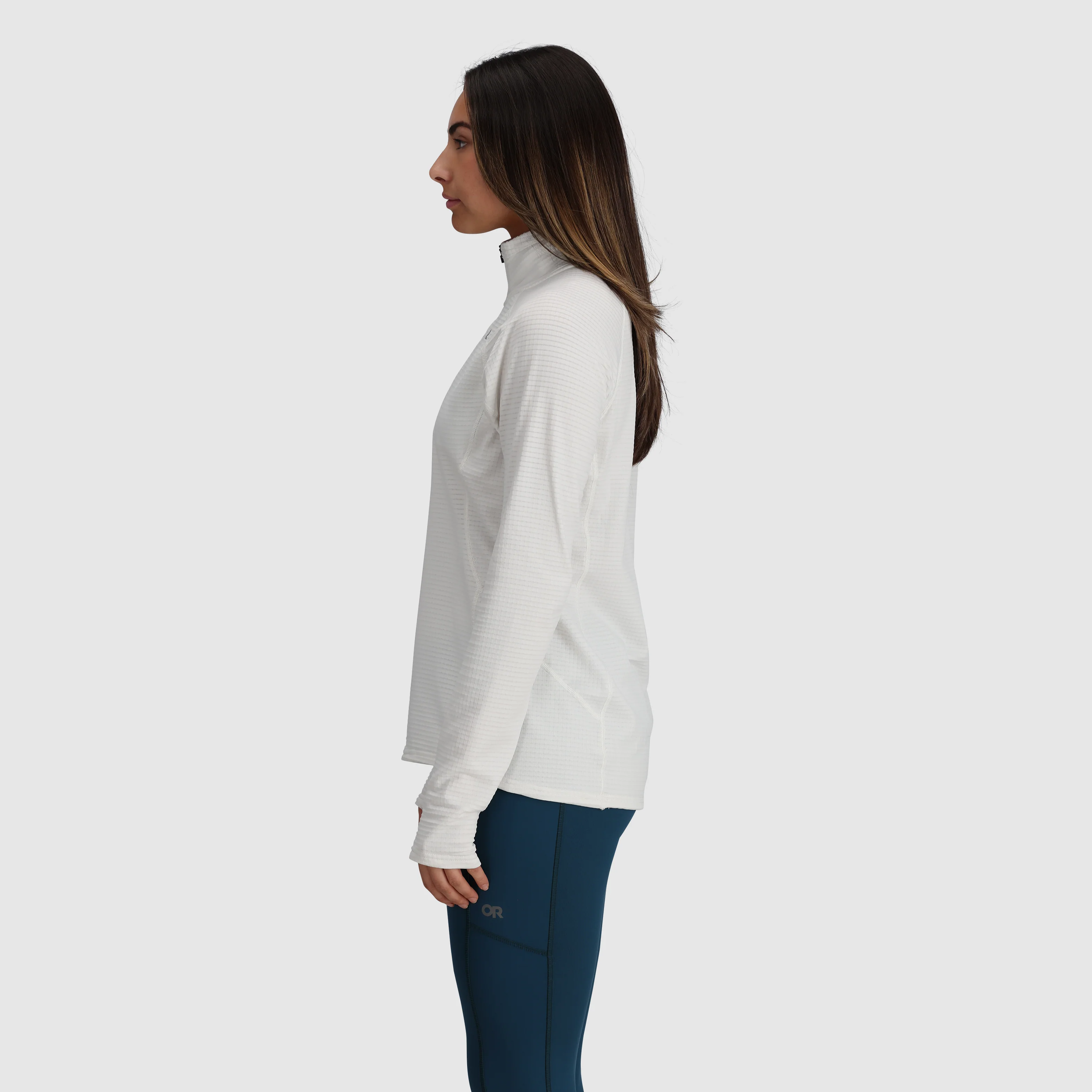 Women's Vigor Grid Fleece Quarter Zip - Image 55