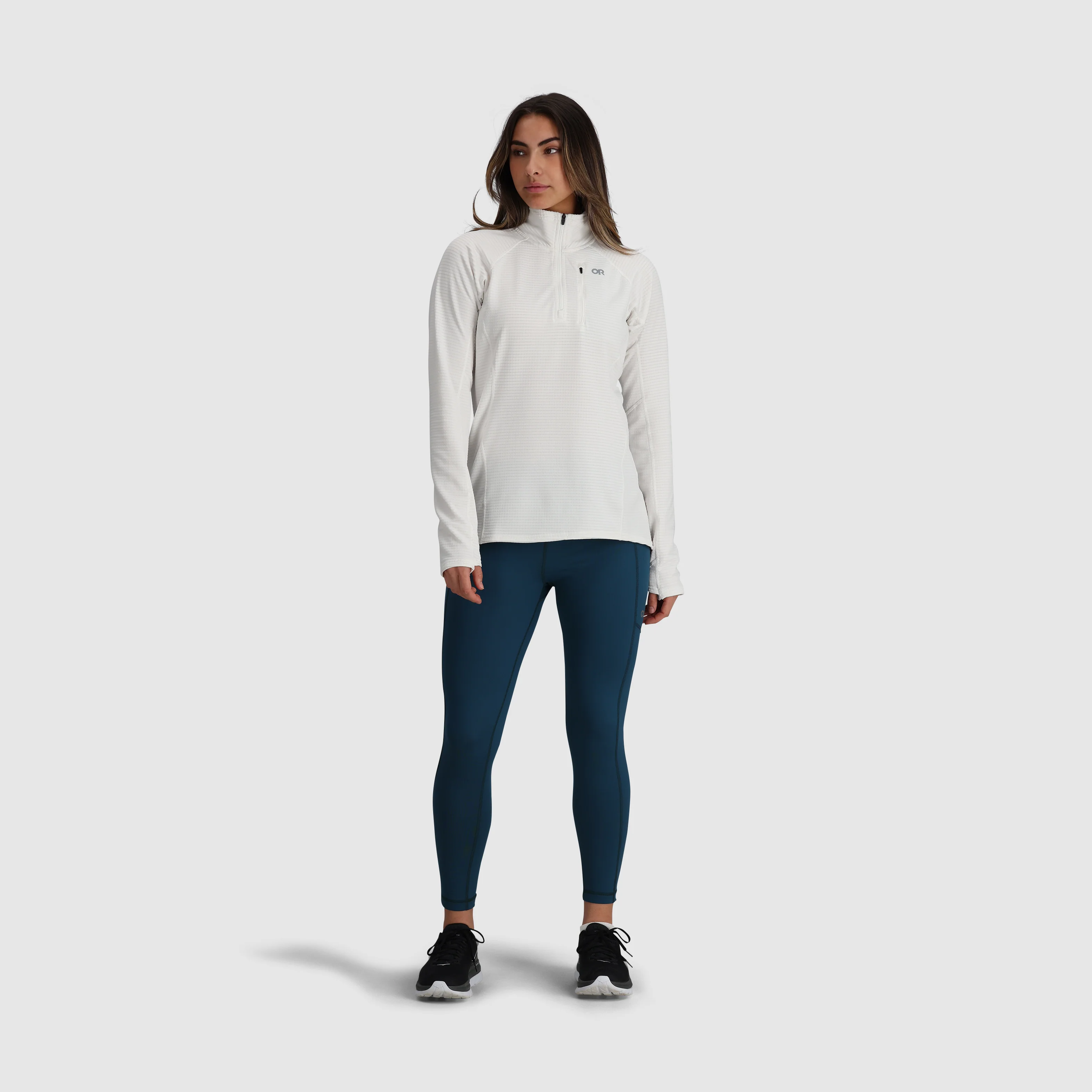 Women's Vigor Grid Fleece Quarter Zip - Image 56