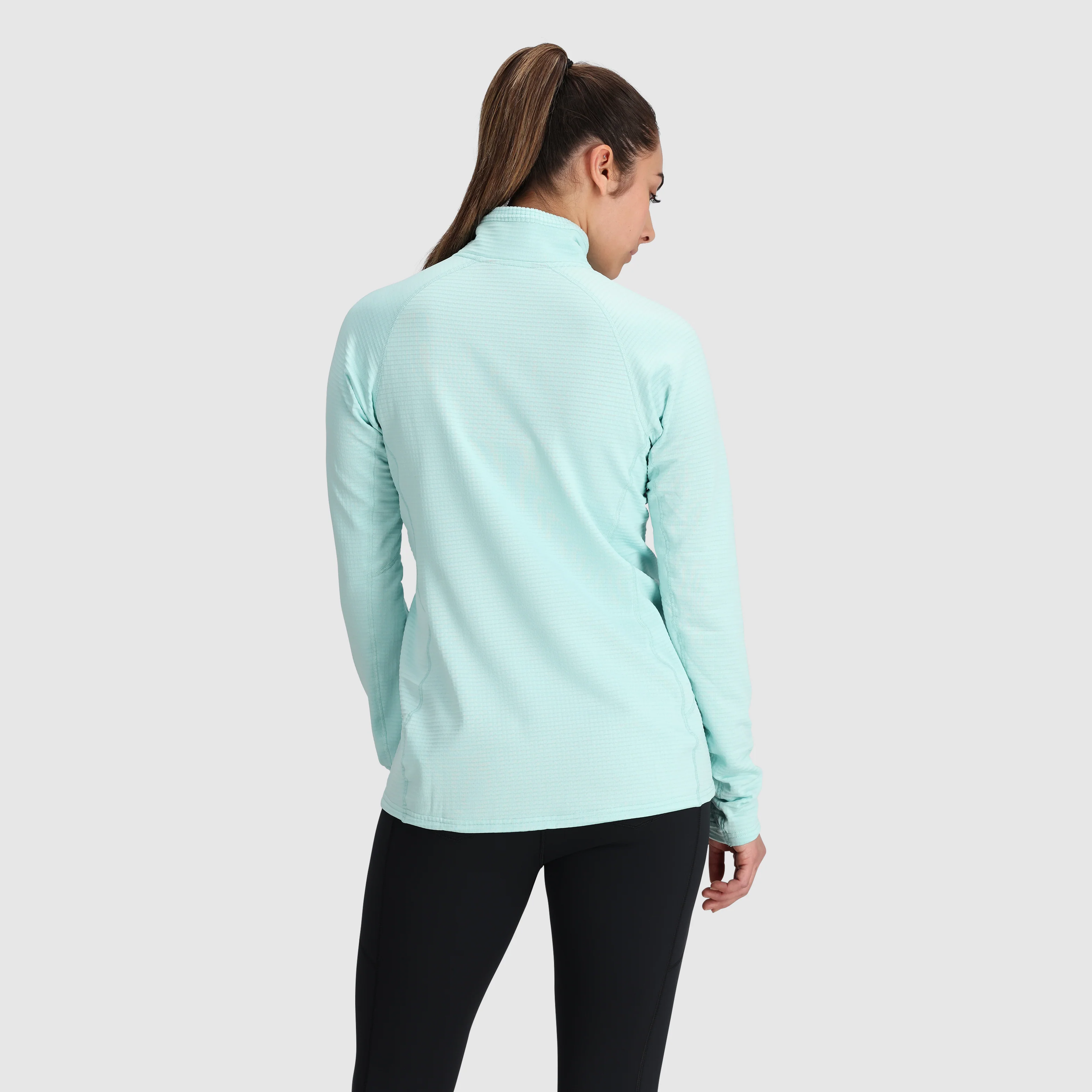 Women's Vigor Grid Fleece Quarter Zip - Image 59