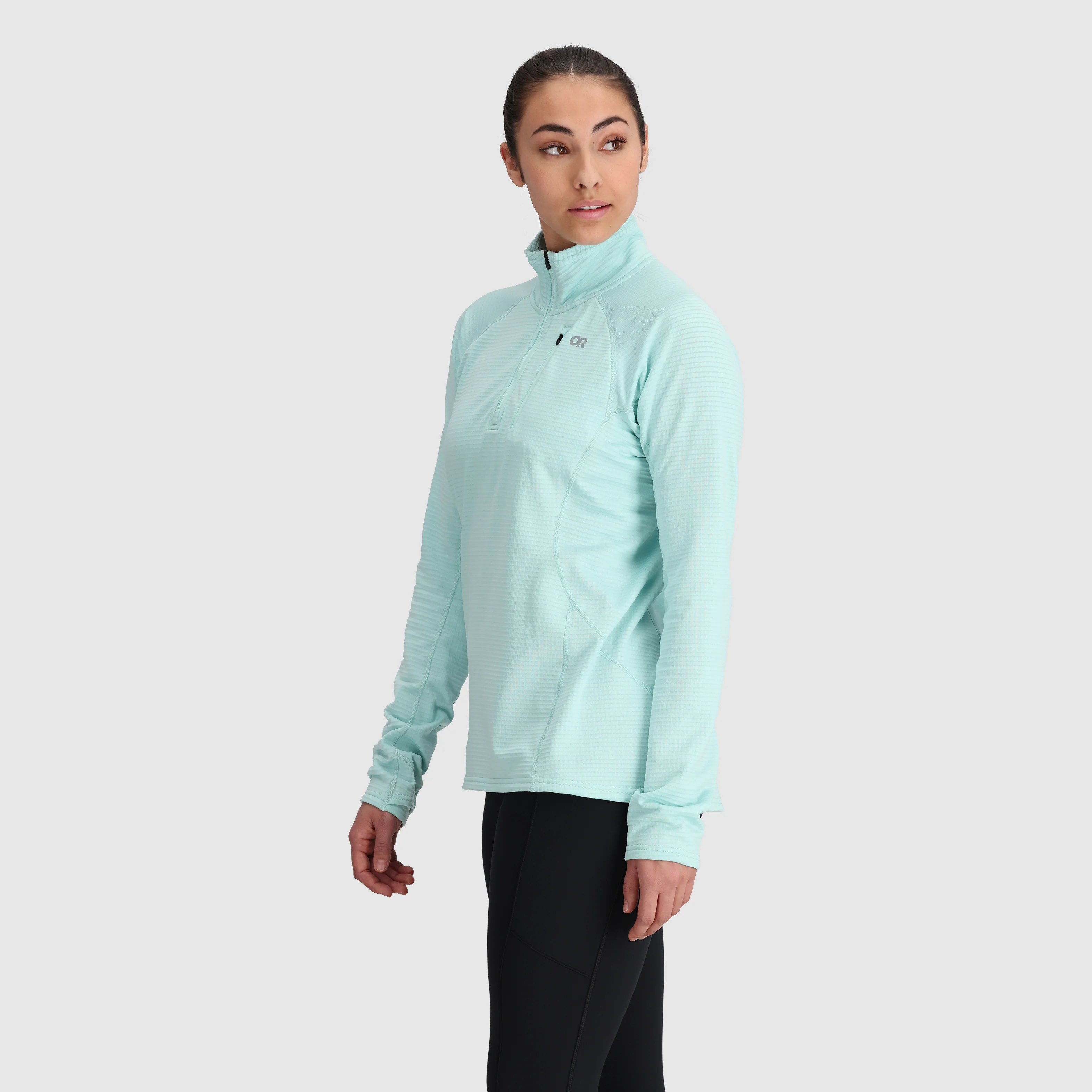 Women's Vigor Grid Fleece Quarter Zip - Image 60